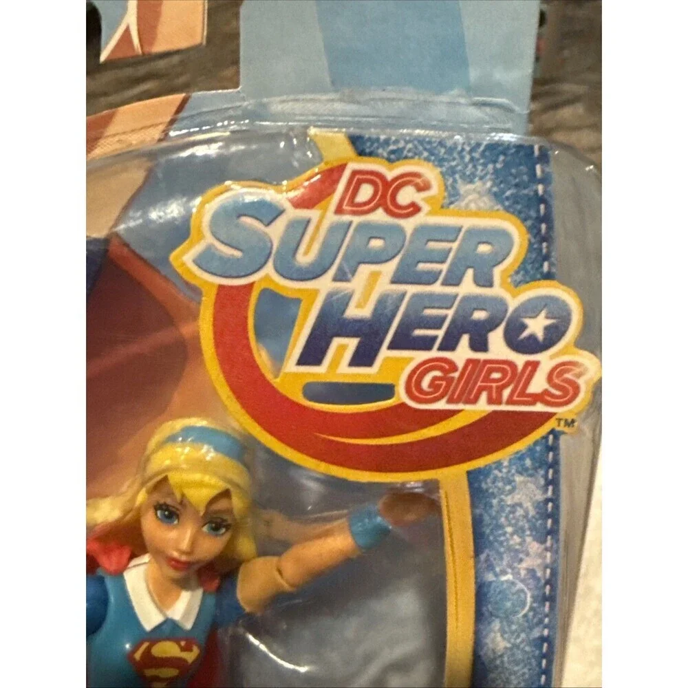 DC Superhero Girls Supergirl 10-inch Action Doll with Cape and Short Blonde Hair